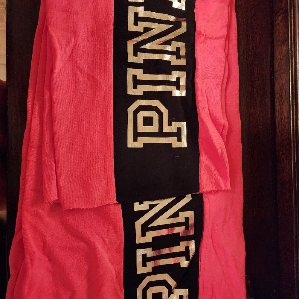 Victoria's Secret Pink size L, pink sweat pants.